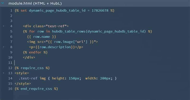 module-hubdb